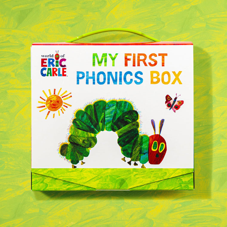 World of Eric Carle: My First Phonics Box: 12 Books for Beginning Readers — back cover