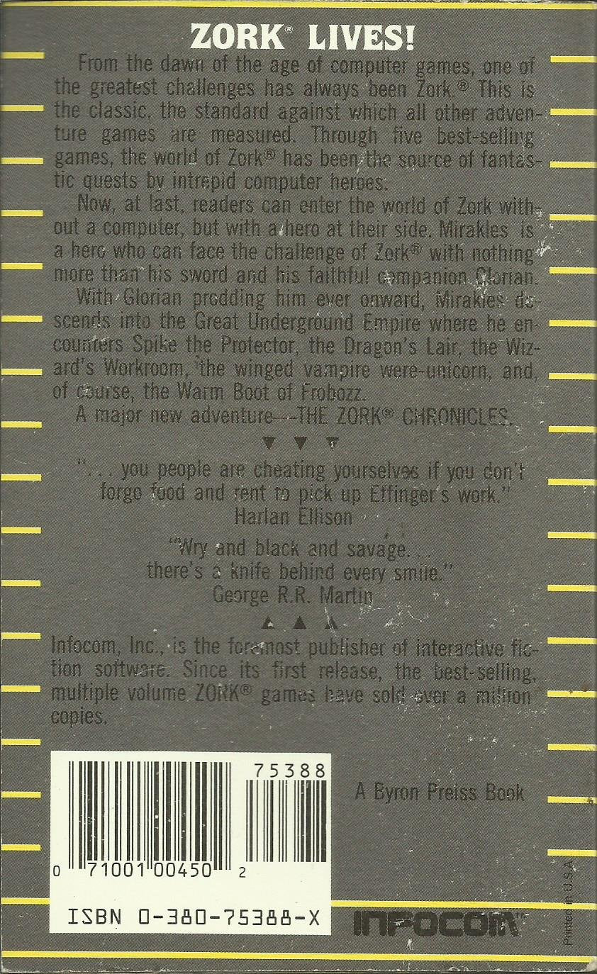 The Zork Chronicles (Infocom)
