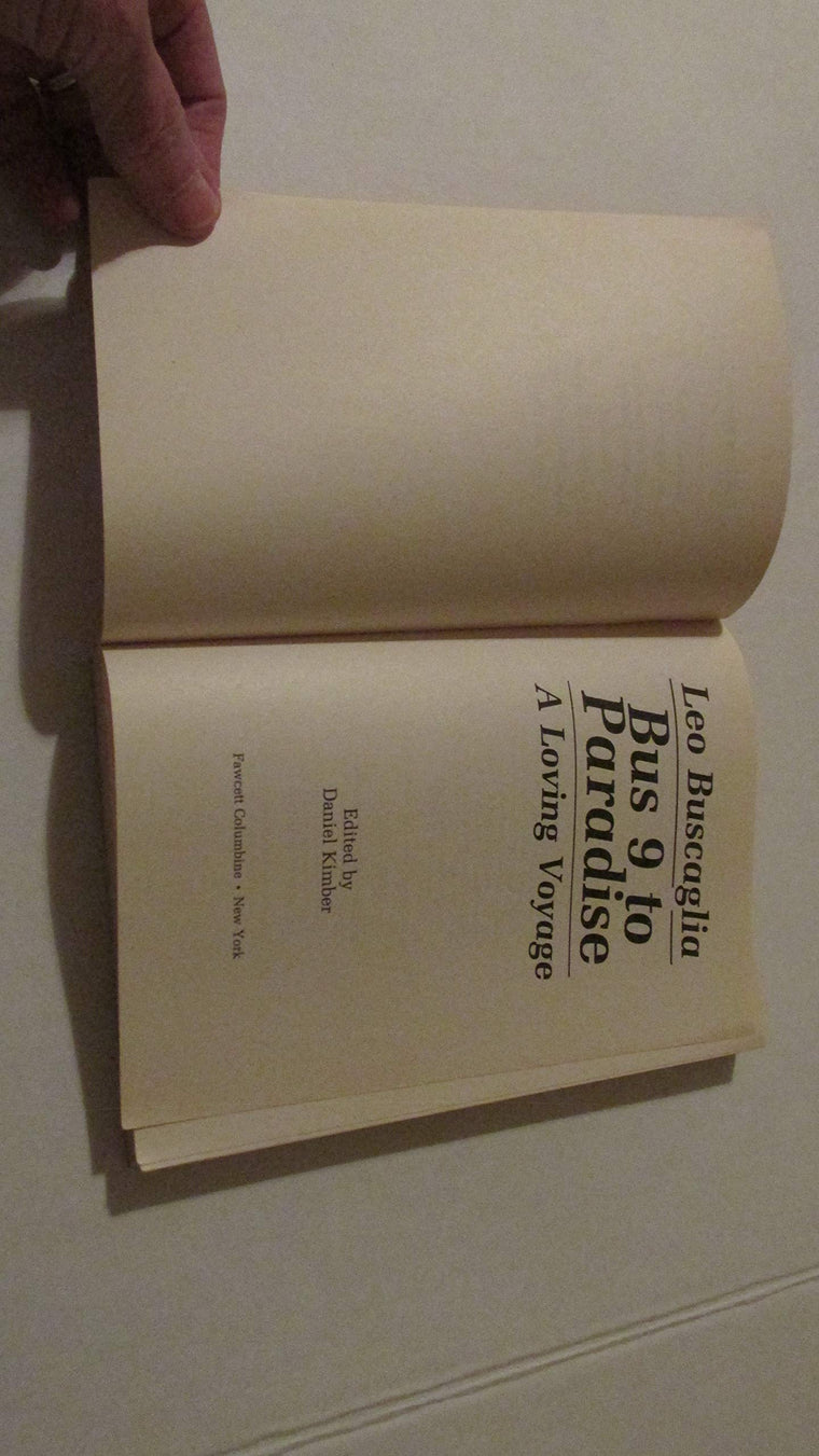 Bus 9 to Paradise — back cover