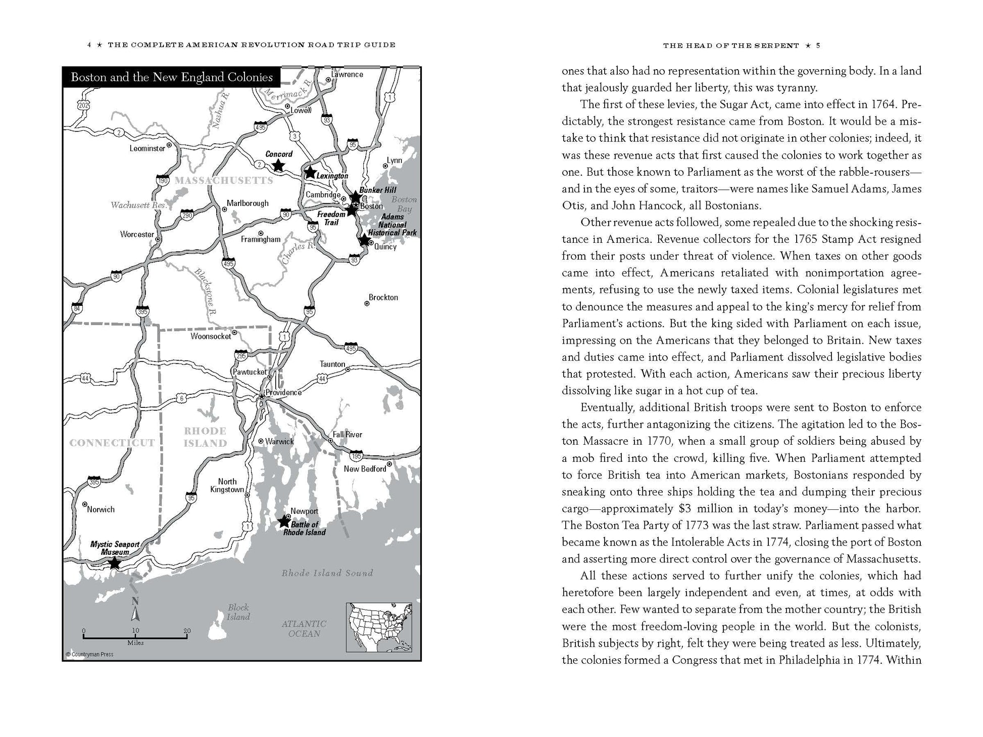 Complete American Revolution Road Trip Guide: More than 500 Sites from Lexington to Yorktown
