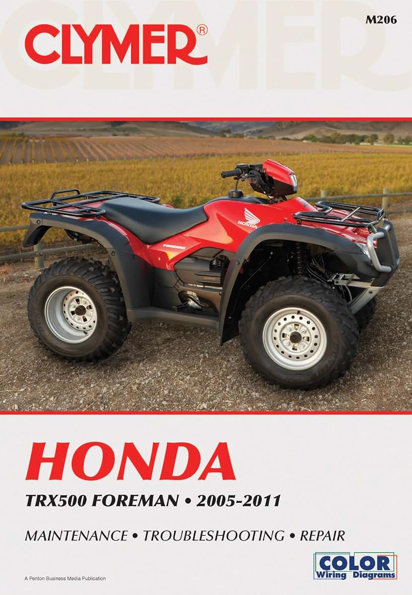 Clymer Honda TRX500 Foreman 2005-2011: Maintenance, Troubleshooting, Repair