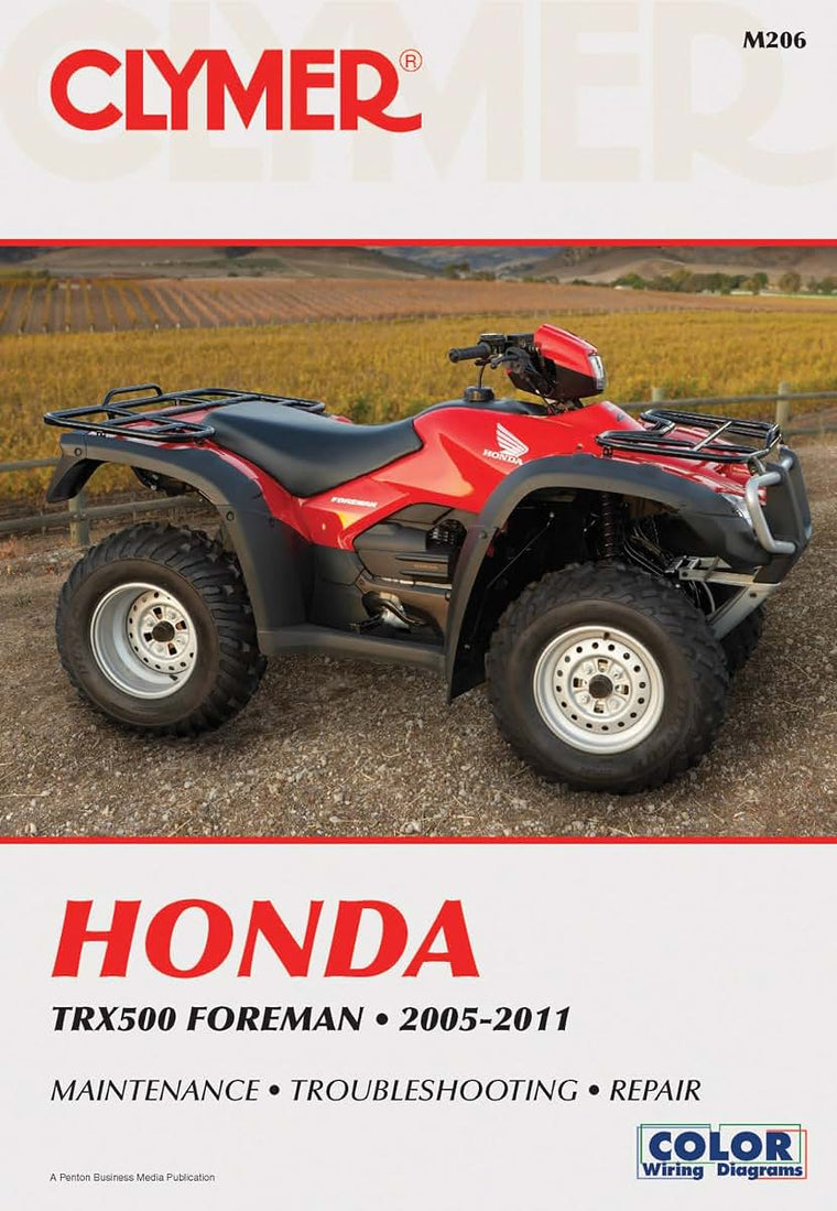 Clymer Honda TRX500 Foreman 2005-2011: Maintenance, Troubleshooting, Repair
