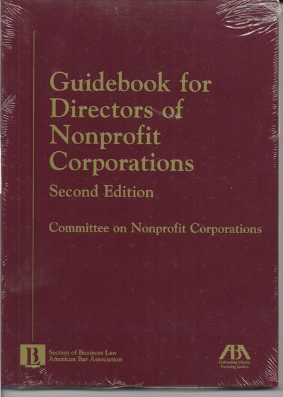Guidebook for Directors of Nonprofit Corporations