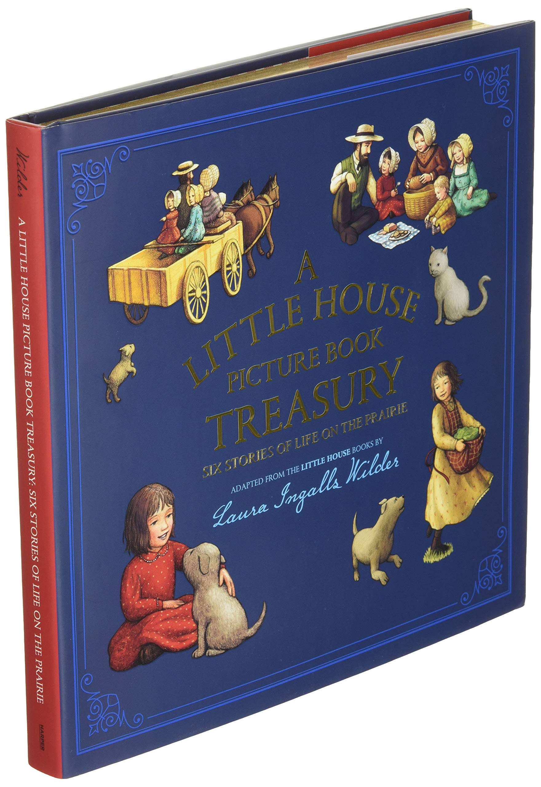A Little House Picture Book Treasury: A Pioneer Family Story Collection About Frontier Life for Children (Ages 4-8)