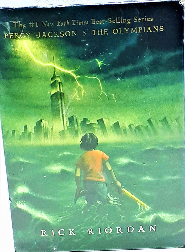 Percy Jackson and the Olympians Paperback Boxed Set (Books 1-3) — back cover