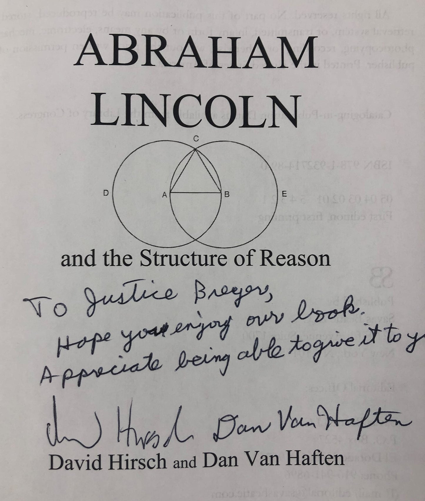 Abraham Lincoln and the Structure of Reason