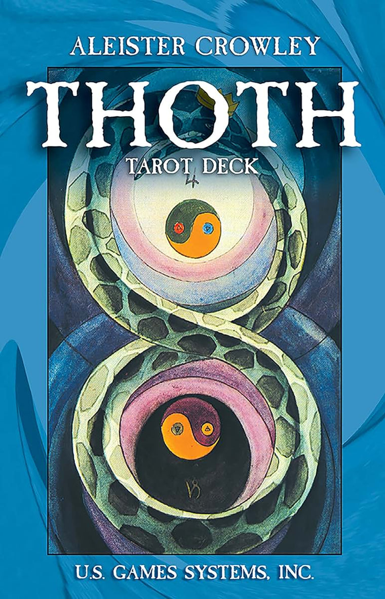 Crowley Pocket Tarot Deck: Pocket-Sized 78-Card Crowley Thoth Deck by Aleister Crowley, Painted by Lady Frieda Harris, with Egyptian Symbolism, Qabalistic & Astrological Insights, Includes Booklet