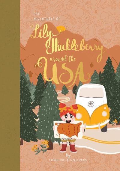 The Adventures of Lily Huckleberry Around The USA (with USA patch)