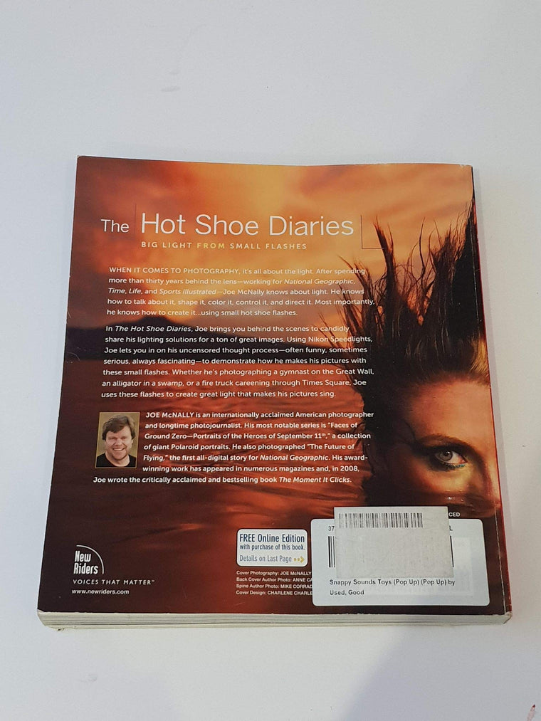 The Hot Shoe Diaries: Big Light From Small Flashes — back cover