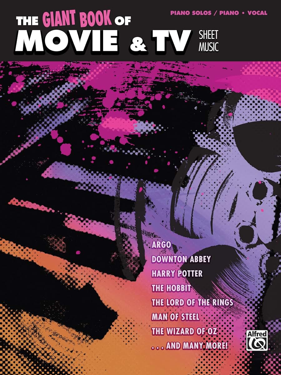 The Giant Book of Movie & TV Sheet Music: Piano/Vocal/Guitar (The Giant Book of Sheet Music)