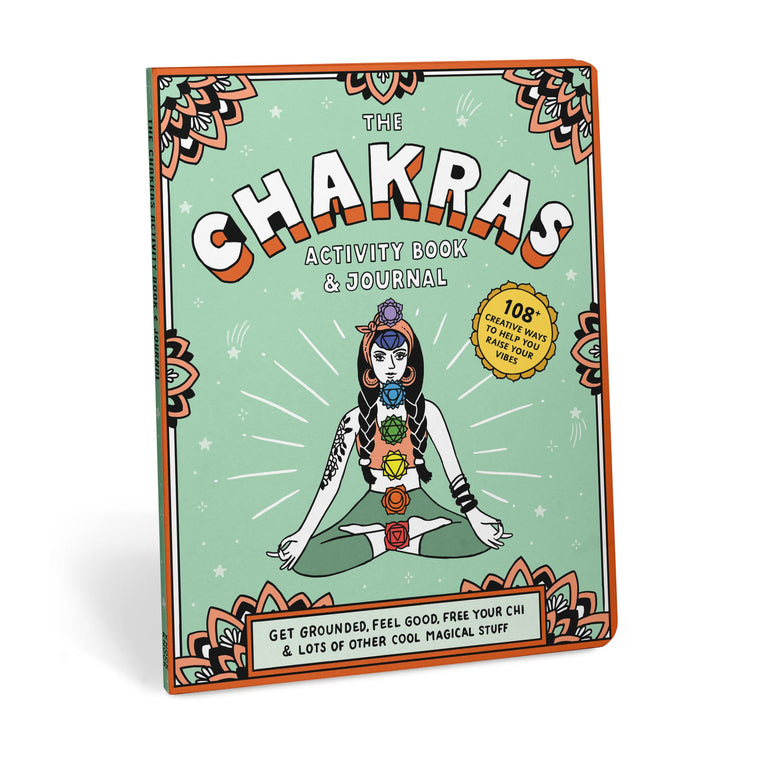 Chakras Activity Book & Journal: Get Grounded, Feel Good, Free Your Chi & Lots of Other Cool Magical Stuff (Knock Knock Activity Book & Journal)