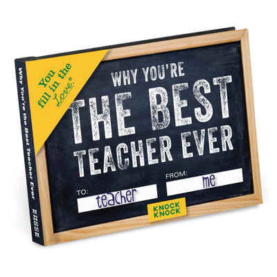 Why Youre the Best Teacher Ever Fill in the Love Book