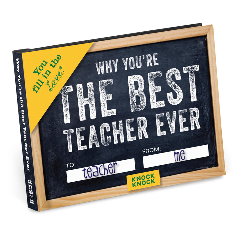 Why Youre the Best Teacher Ever Fill in the Love Book