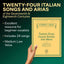 Twenty-Four Italian Songs and Arias for Medium Low Voice  Classical Vocal Sheet Music with Piano Accompaniment  Baroque and Opera Songbook for Students and Teachers  Schirmer Edition Vol. 1723