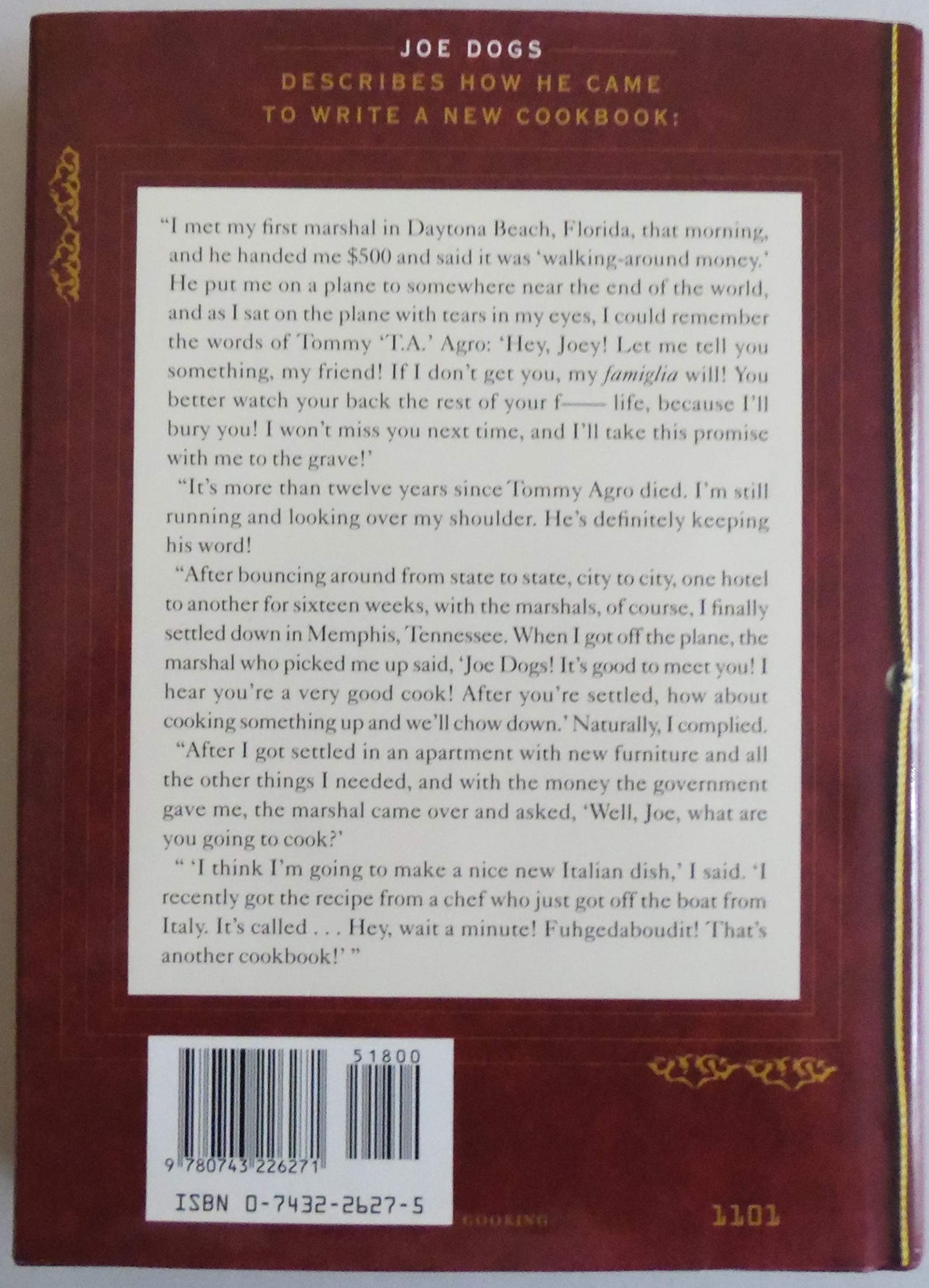 The Mafia Cookbook: Mafia Cookbook by Iannuzzi, Joseph