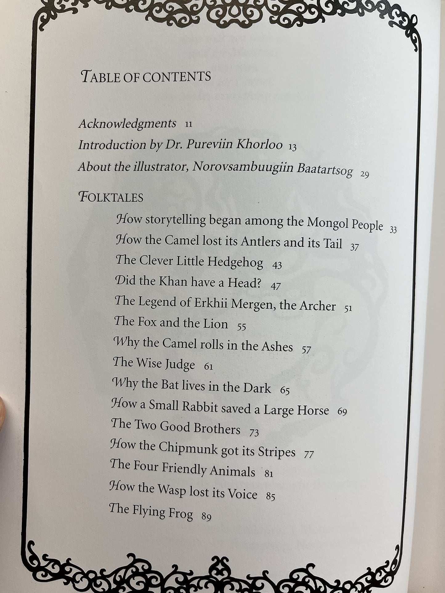 Mongolian Folktales