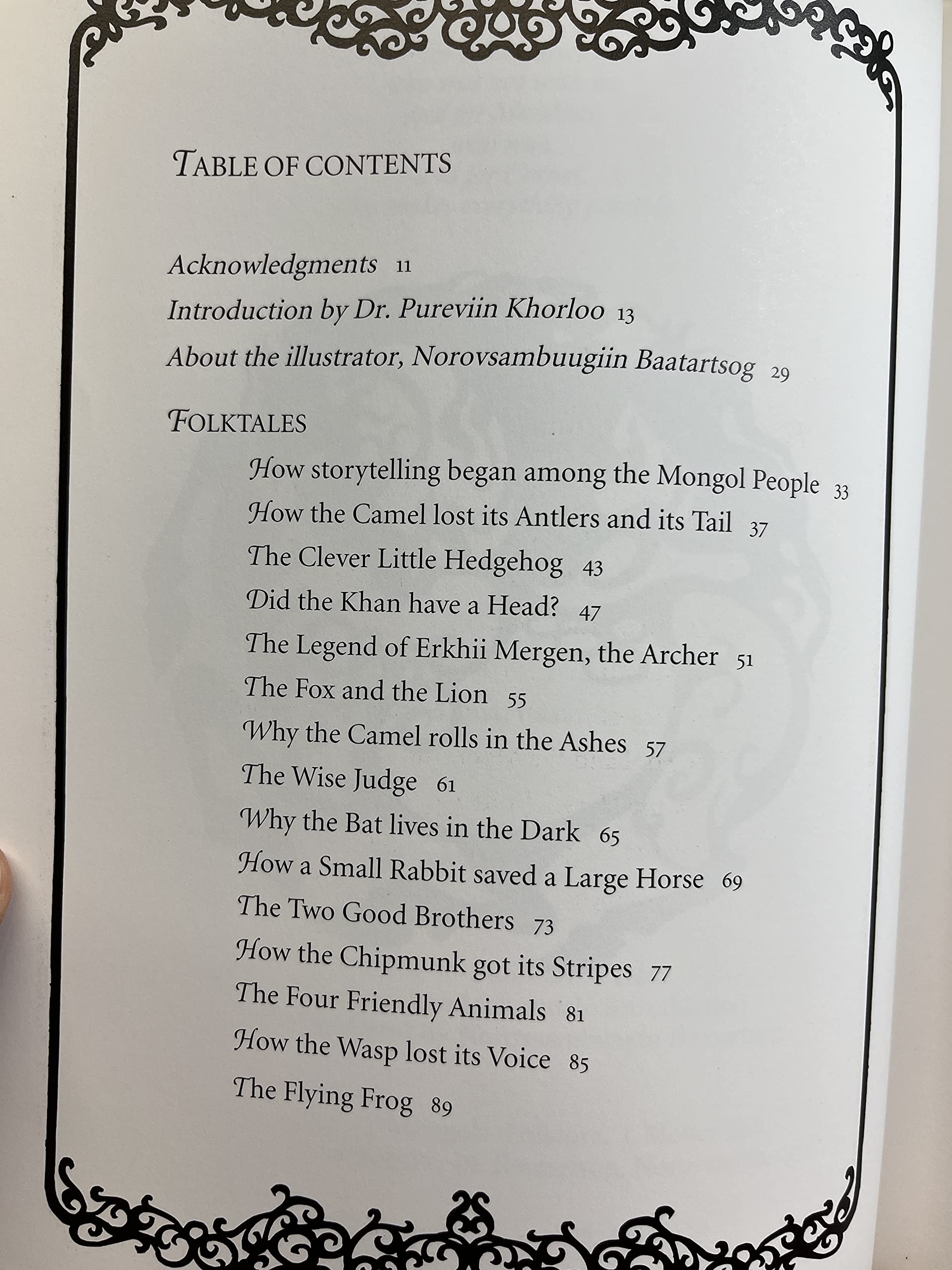 Mongolian Folktales