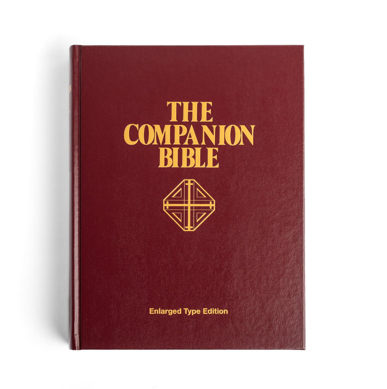The Companion Bible: Enlarged Type Edition — back cover
