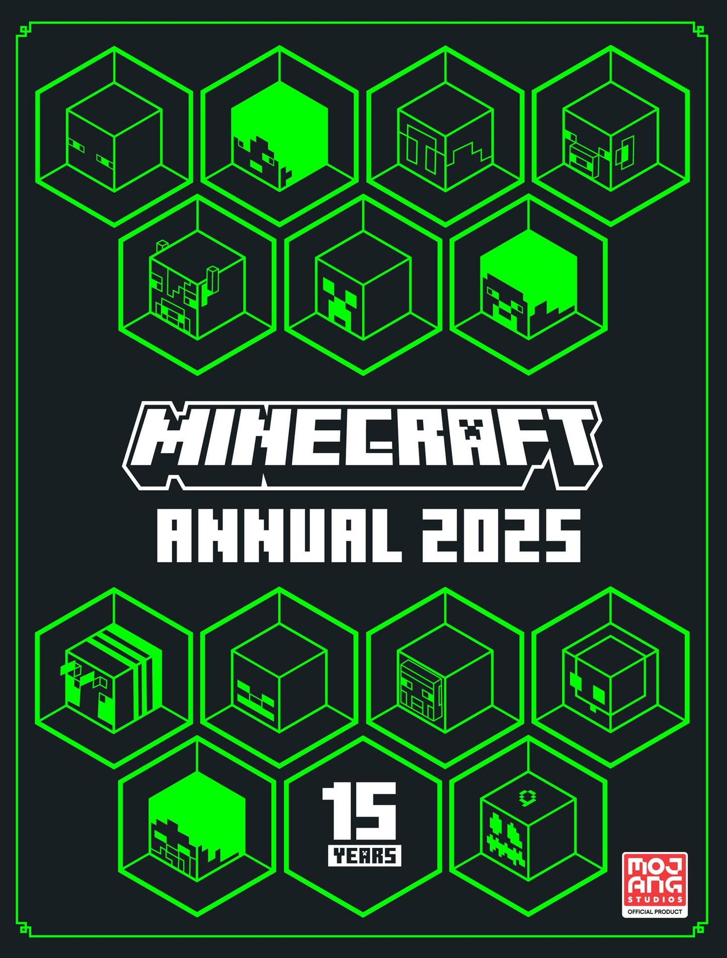 Minecraft Annual 2025: The new official fully illustrated annual - the perfect Christmas present for kids, teens, gamers and Minecraft fans of all ages! New for 2024.
