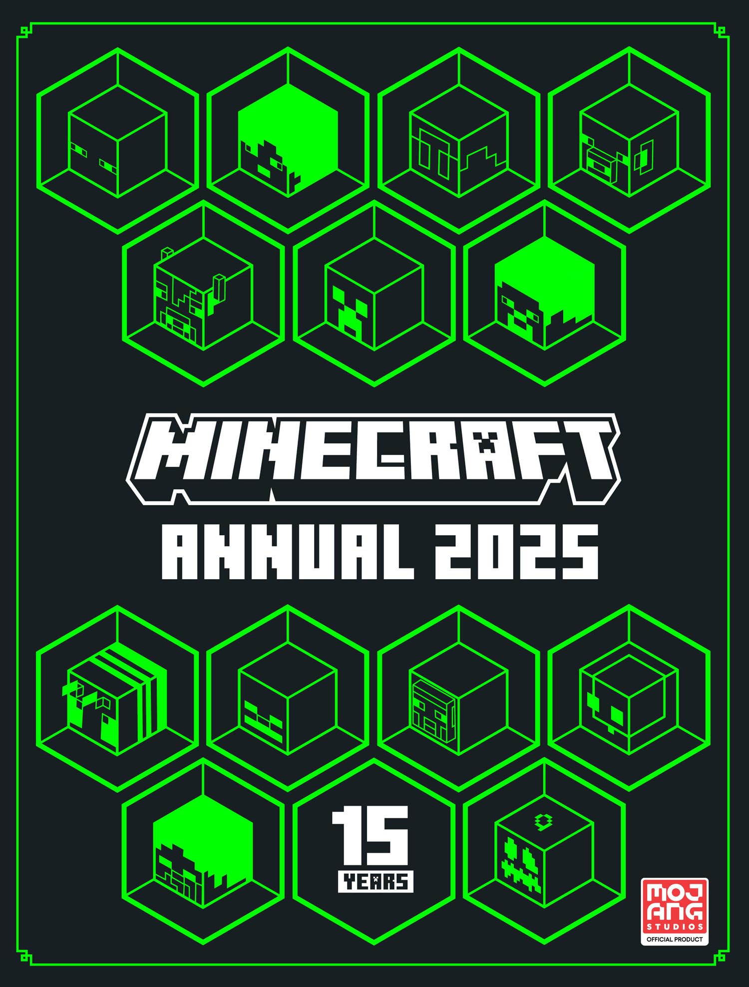 Minecraft Annual 2025: The new official fully illustrated annual - the perfect Christmas present for kids, teens, gamers and Minecraft fans of all ages! New for 2024.