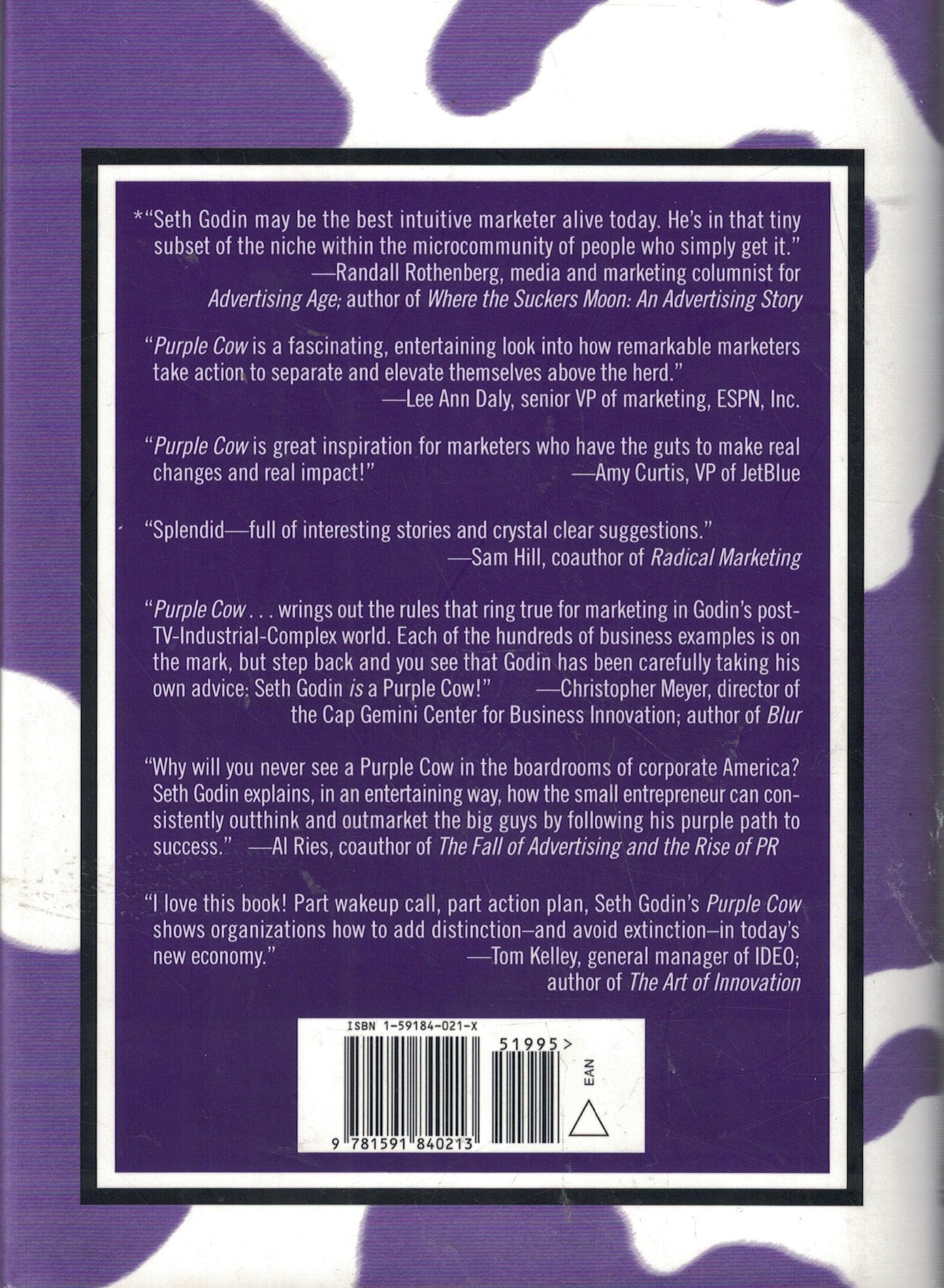 Purple Cow: Transform Your Business by Being Remarkable