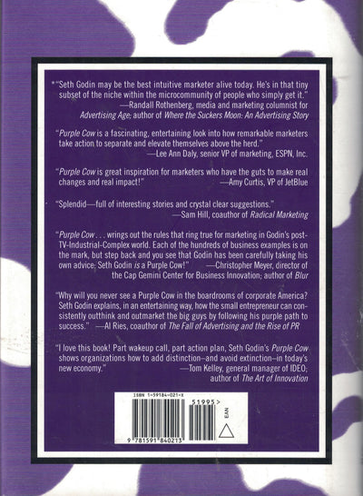 Purple Cow: Transform Your Business by Being Remarkable