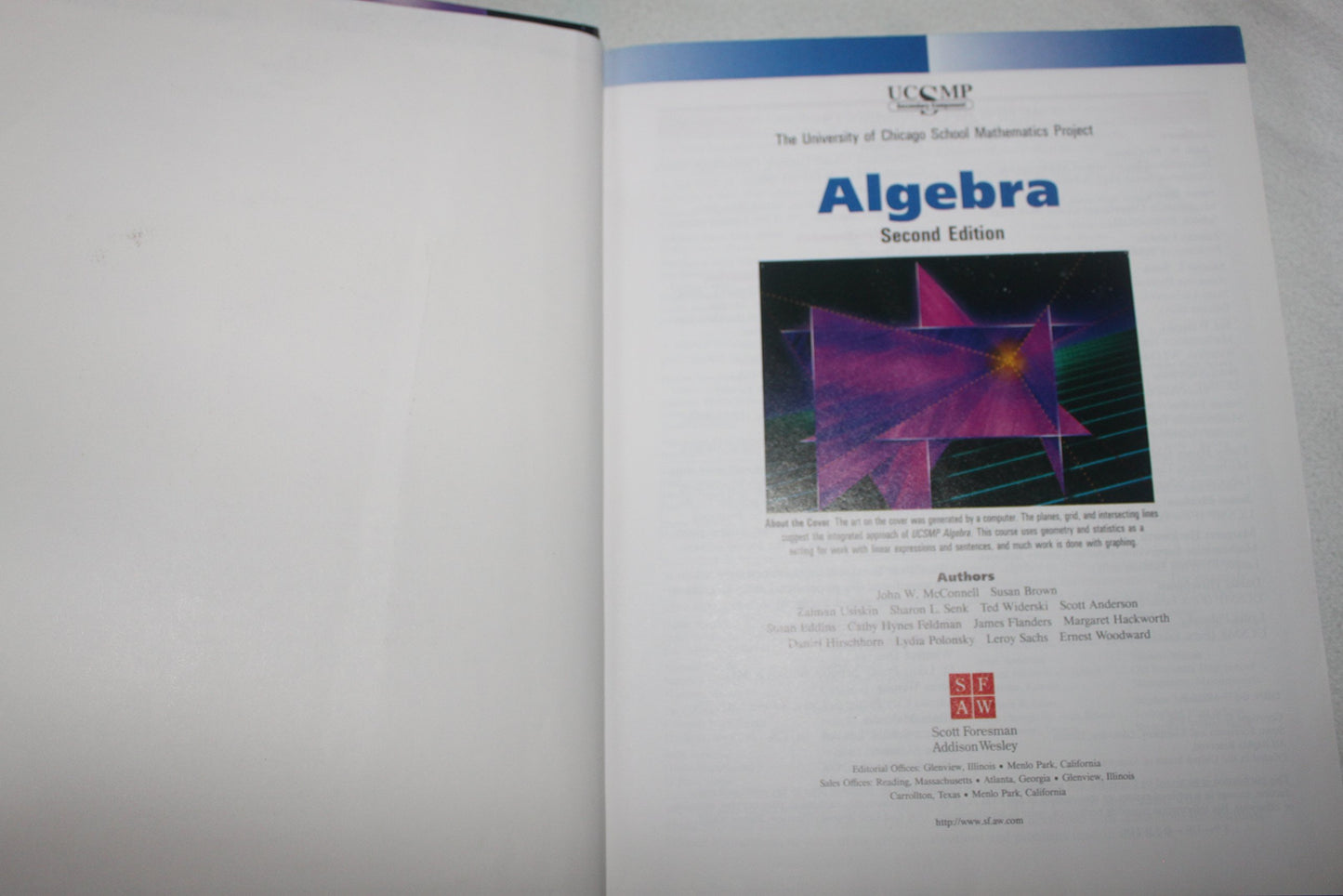 Algebra: Integrated Mathematics (University of Chicago School Mathematics Project)