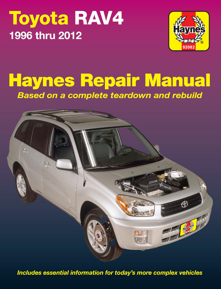 Toyota RAV4 1996 thru 2012 Haynes Repair Manual