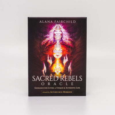 Sacred Rebels Oracle - Revised Edition: Guidance for Living a Unique and Authentic Life - 45 cards with a new borderless design and 184-page guidebook