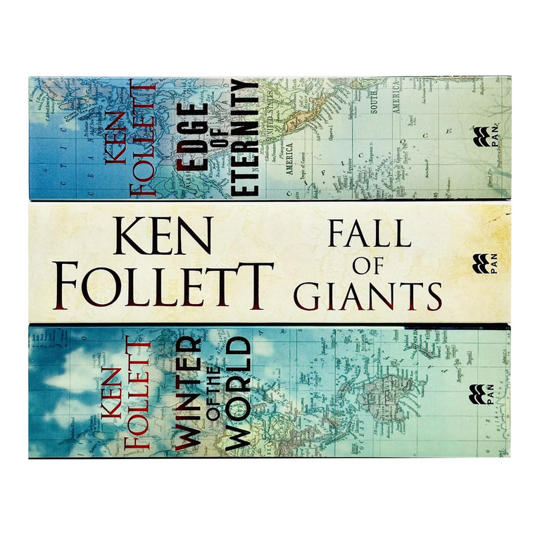 Ken Follett Century Trilogy War Stories Collection 3 Books Set