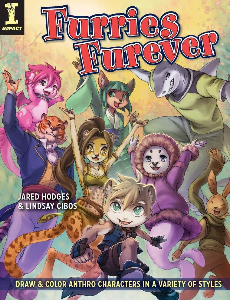 Furries Furever: Draw and Color Anthro Characters in a Variety of Styles