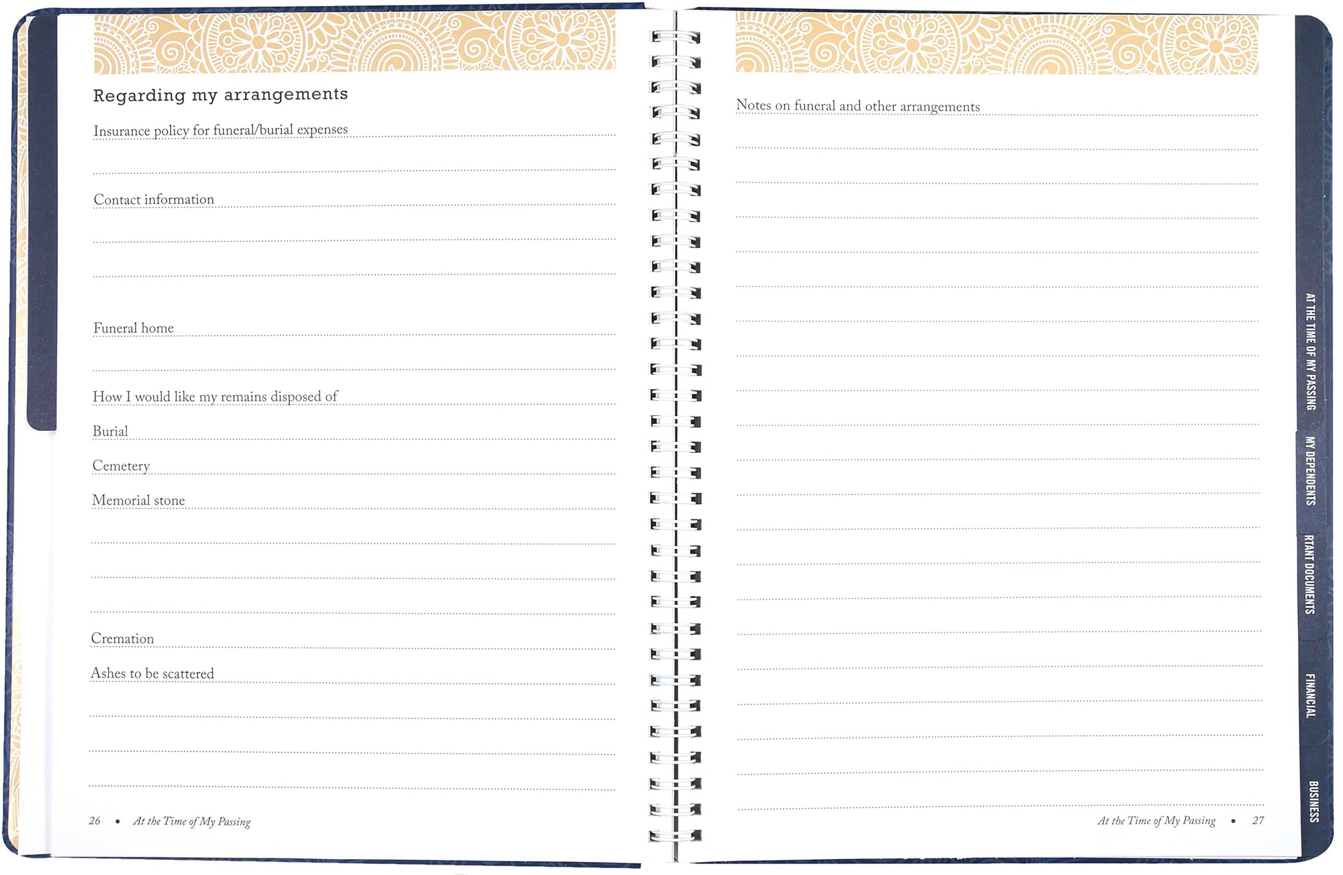 I'm Dead, Now What? Planner - Important Information about My Belongings, Business Affairs, and Wishes