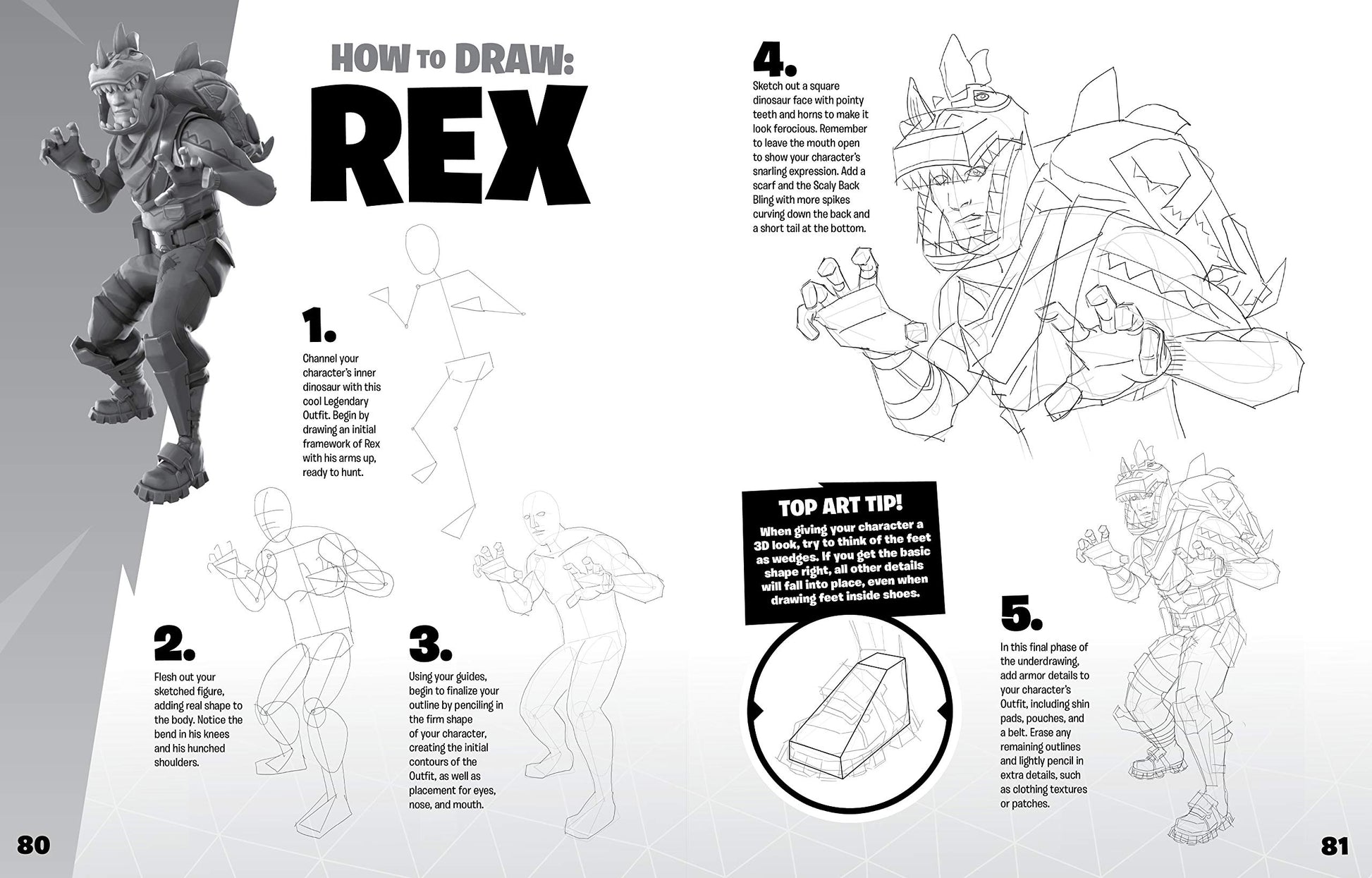 FORTNITE (Official): How to Draw (Official Fortnite Books)