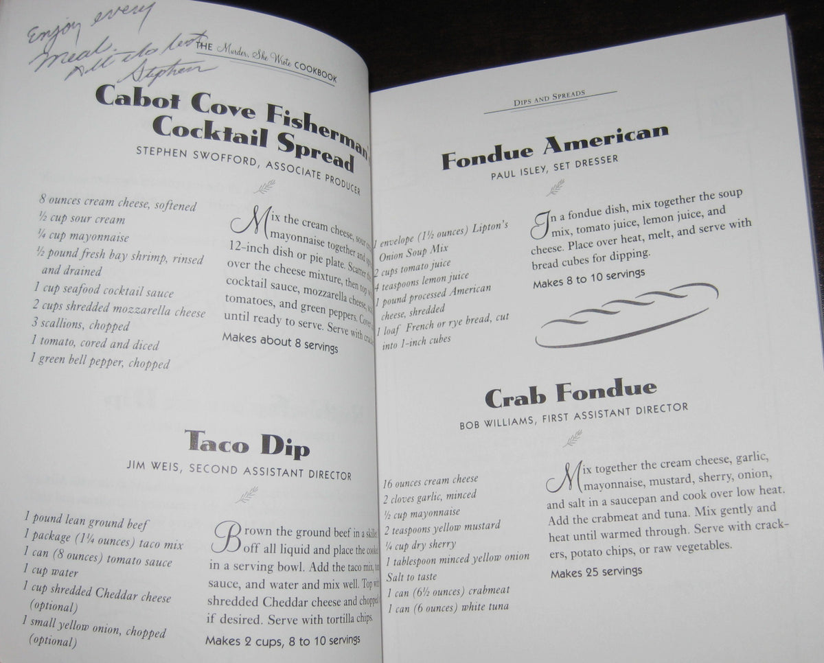 The Murder, She Wrote Cookbook