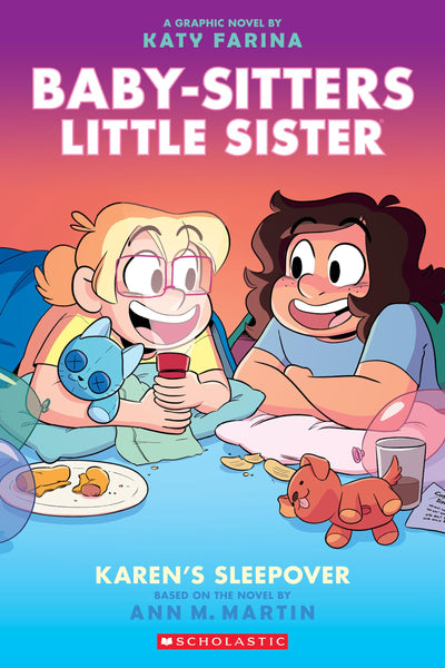 Karen's Sleepover: A Graphic Novel (Baby-Sitters Little Sister #8) (8) (Baby-Sitters Little Sister Graphix)
