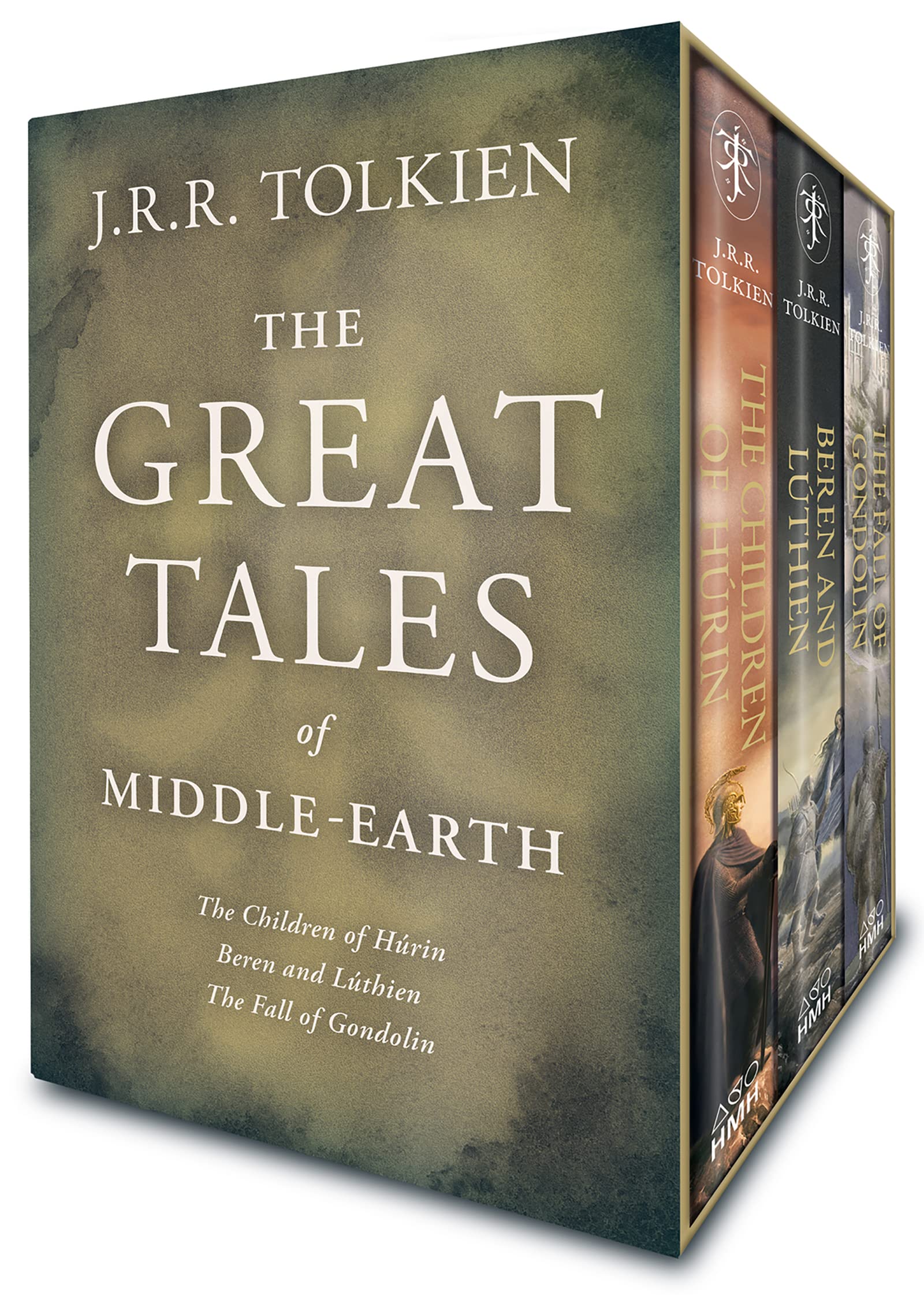 The Great Tales of Middle-earth Box Set: The Children of H?rin, Beren and L?thien, and The Fall of Gondolin