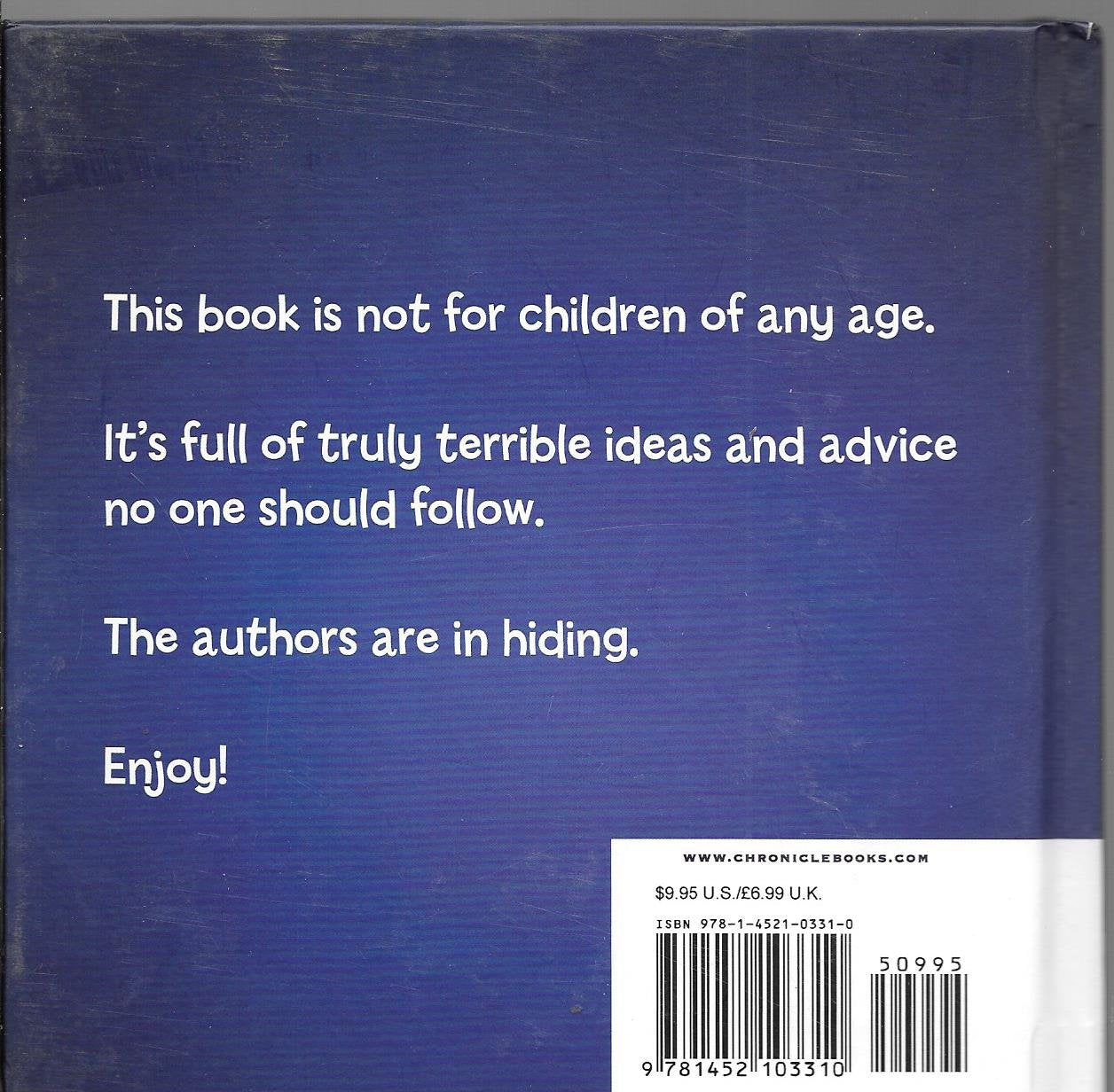 K is for Knifeball: An Alphabet of Terrible Advice by John,