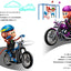Mimi and Moto Ride the Alphabet (Children's Motorcycle Book)