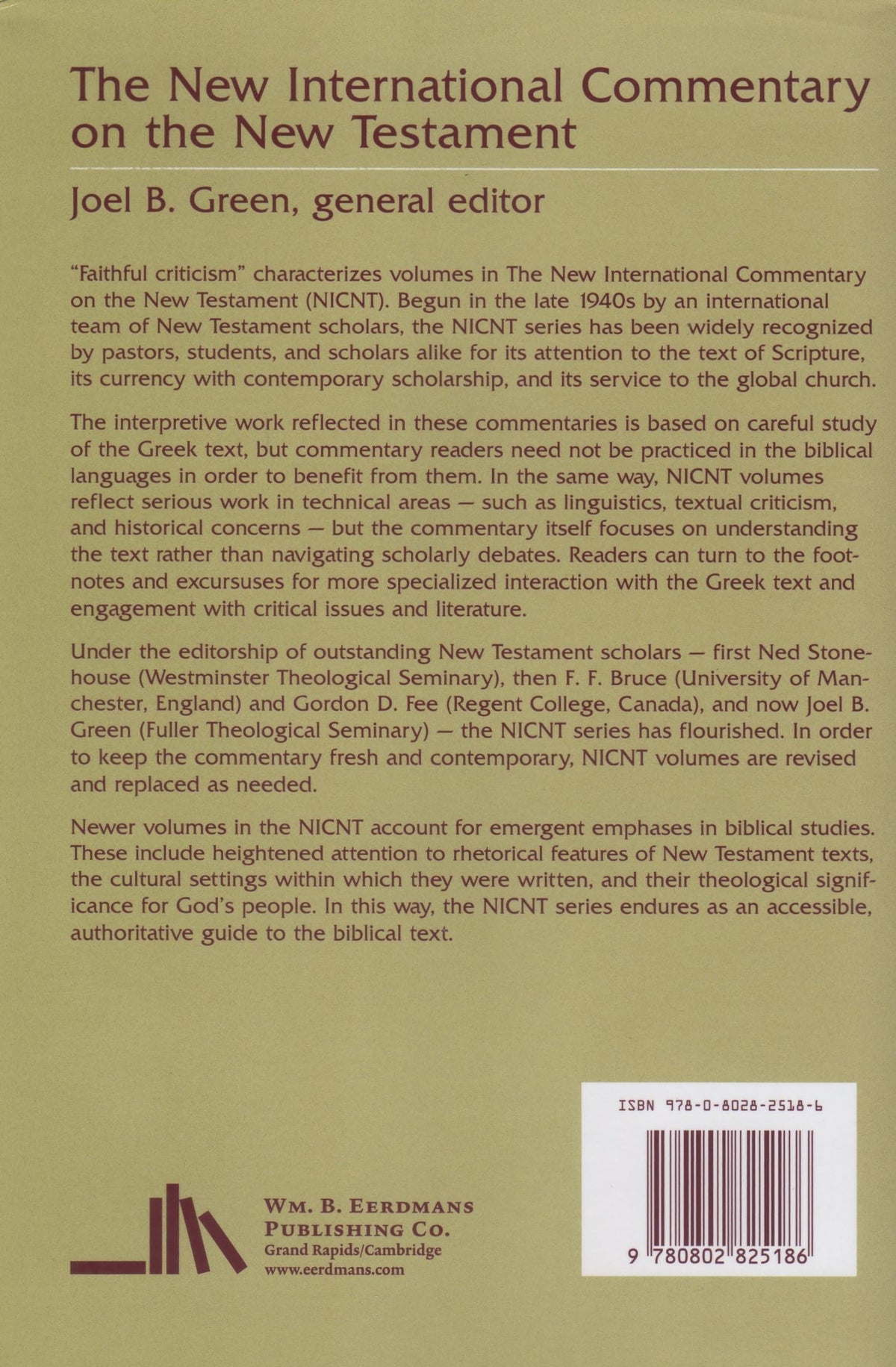 The Epistles of John (The New International Commentary on the New Testament)