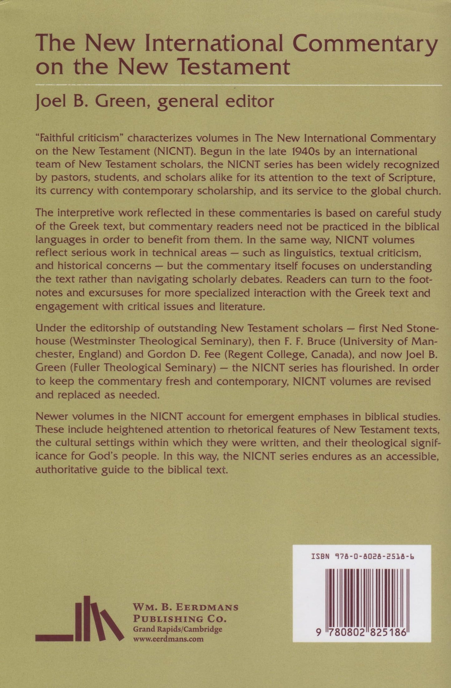 The Epistles of John (The New International Commentary on the New Testament)