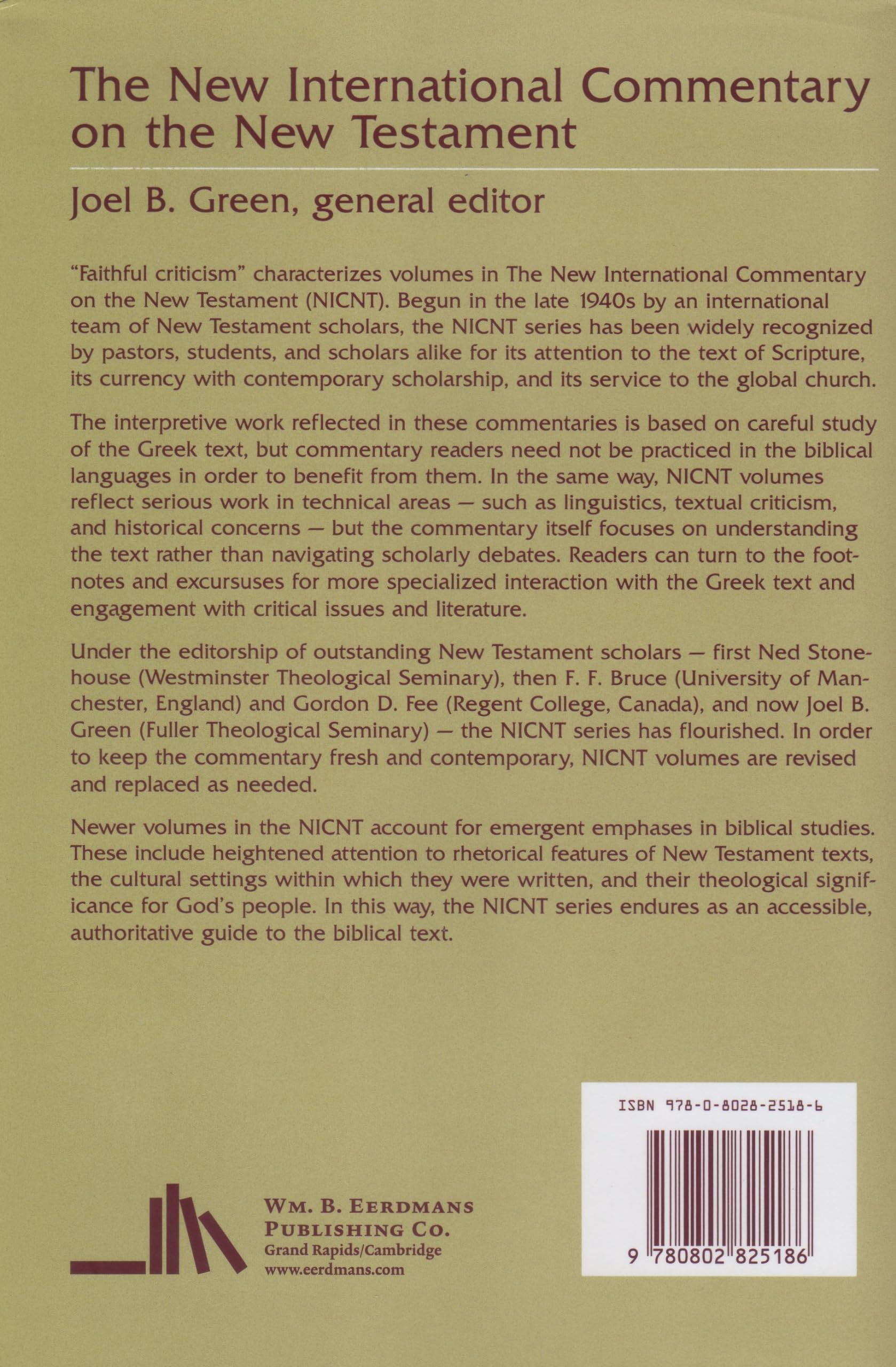 The Epistles of John (The New International Commentary on the New Testament)