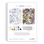 Galison Liberty Thorpe - DIY 9 x 12 Paint by Number Kit with Iconic Liberty Print Art for Beginners and Experts Includes Paint and Brushes
