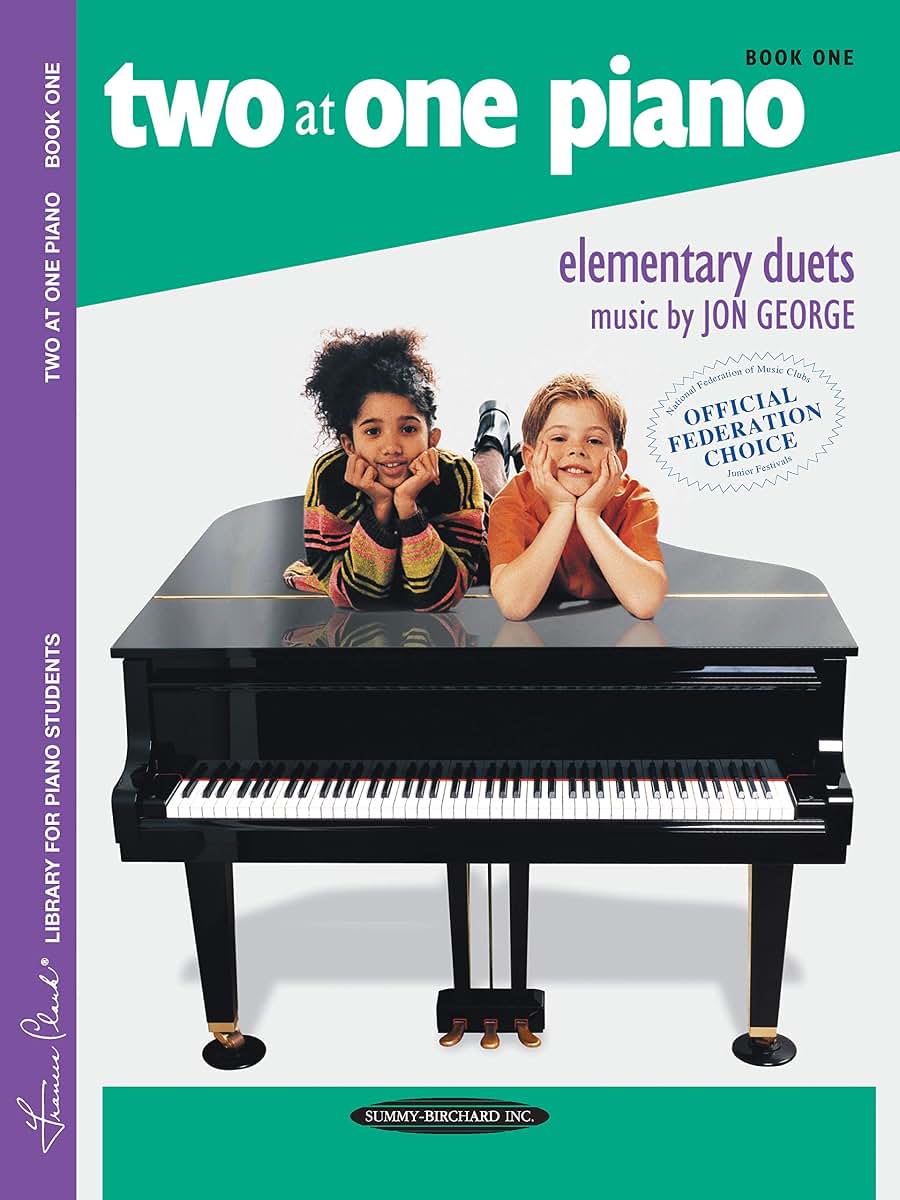 Two at One Piano, Bk 1 (Frances Clark Library, Bk 1)