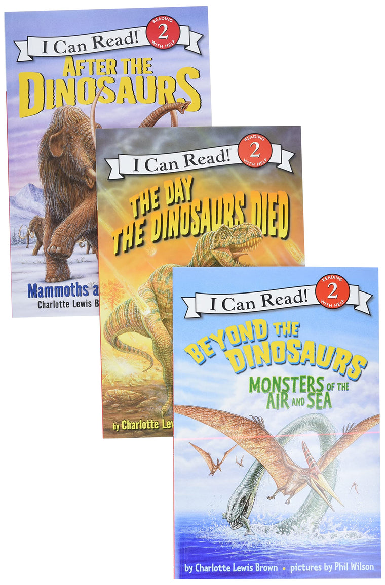 After the Dinosaurs 3-Book Box Set: A Box of 3 Nonfiction Books for Beginner Readers (I Can Read Level 2)