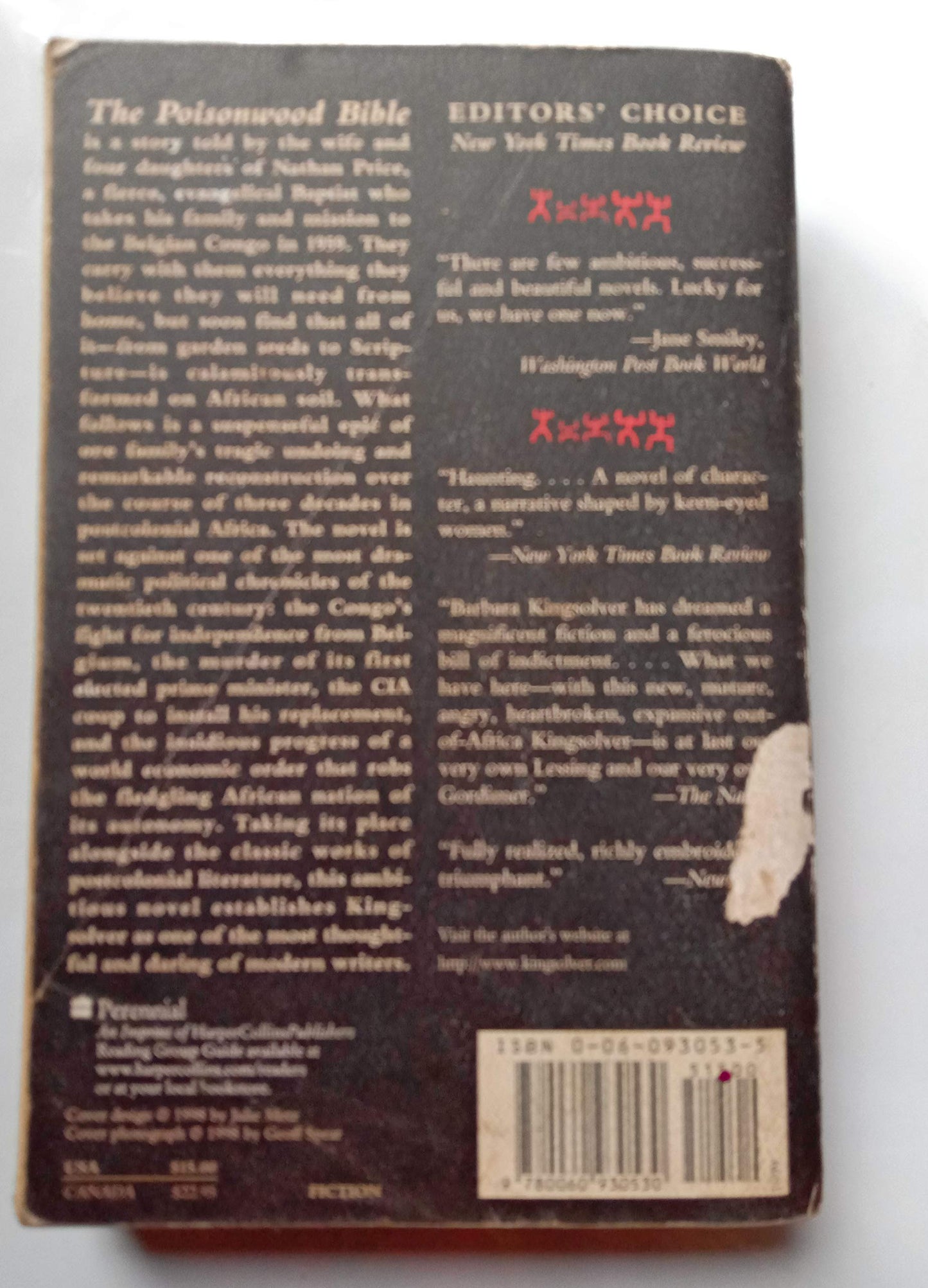 The Poisonwood Bible by Barbara Kingsolver