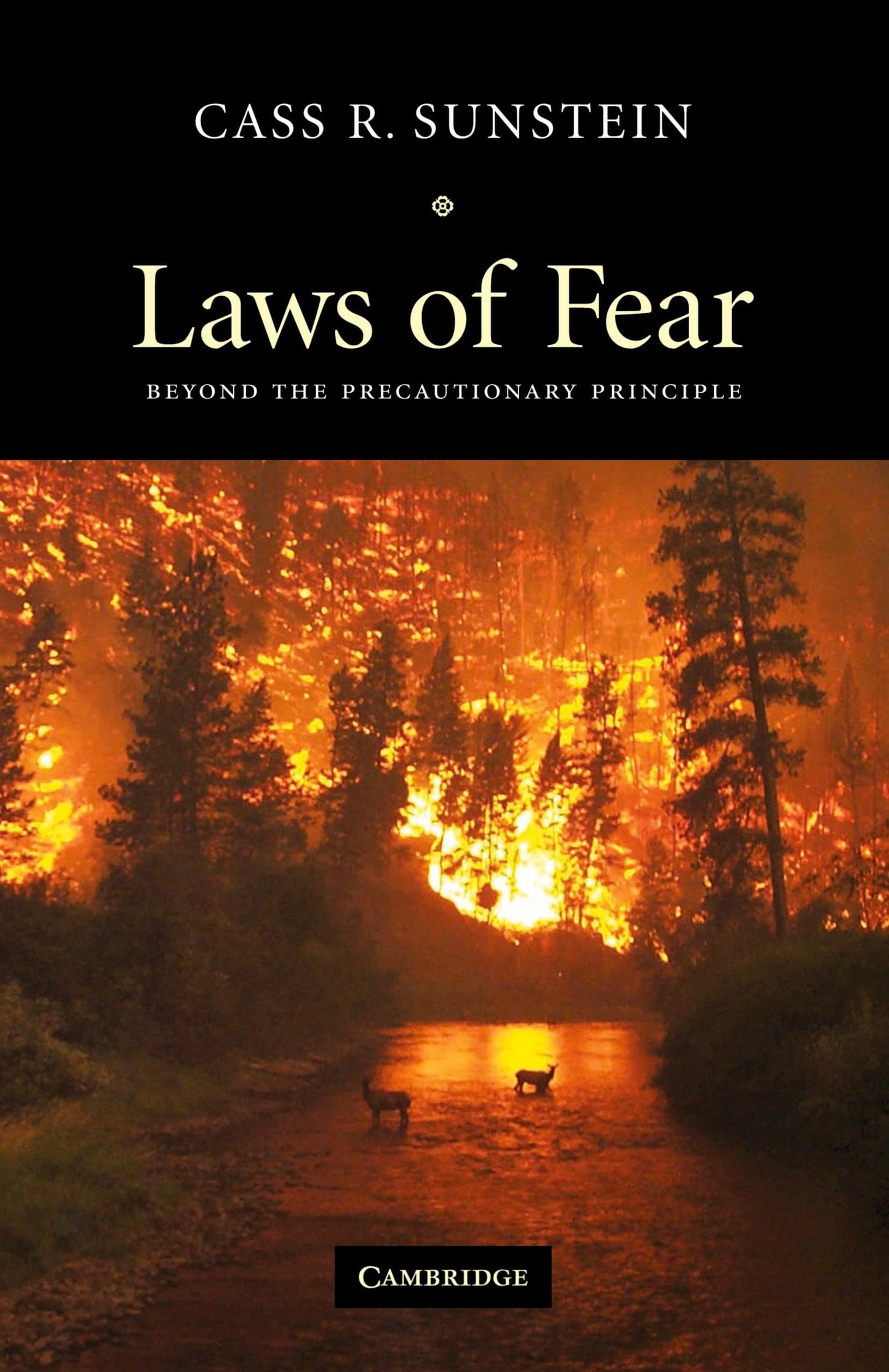 Laws of Fear: Beyond the Precautionary Principle (The Seeley Lectures, Series Number 6)