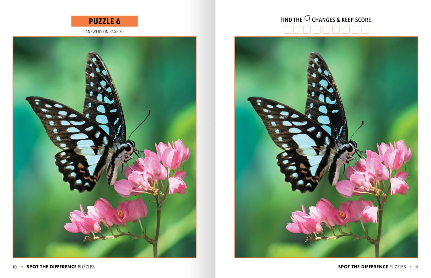 Spot The Difference Puzzle Books, Picture Puzzle Books for Adults and Kids with Over 15 Picture Puzzles, Train Your Brain with Fun Puzzle Activities for All Ages, Volume 1
