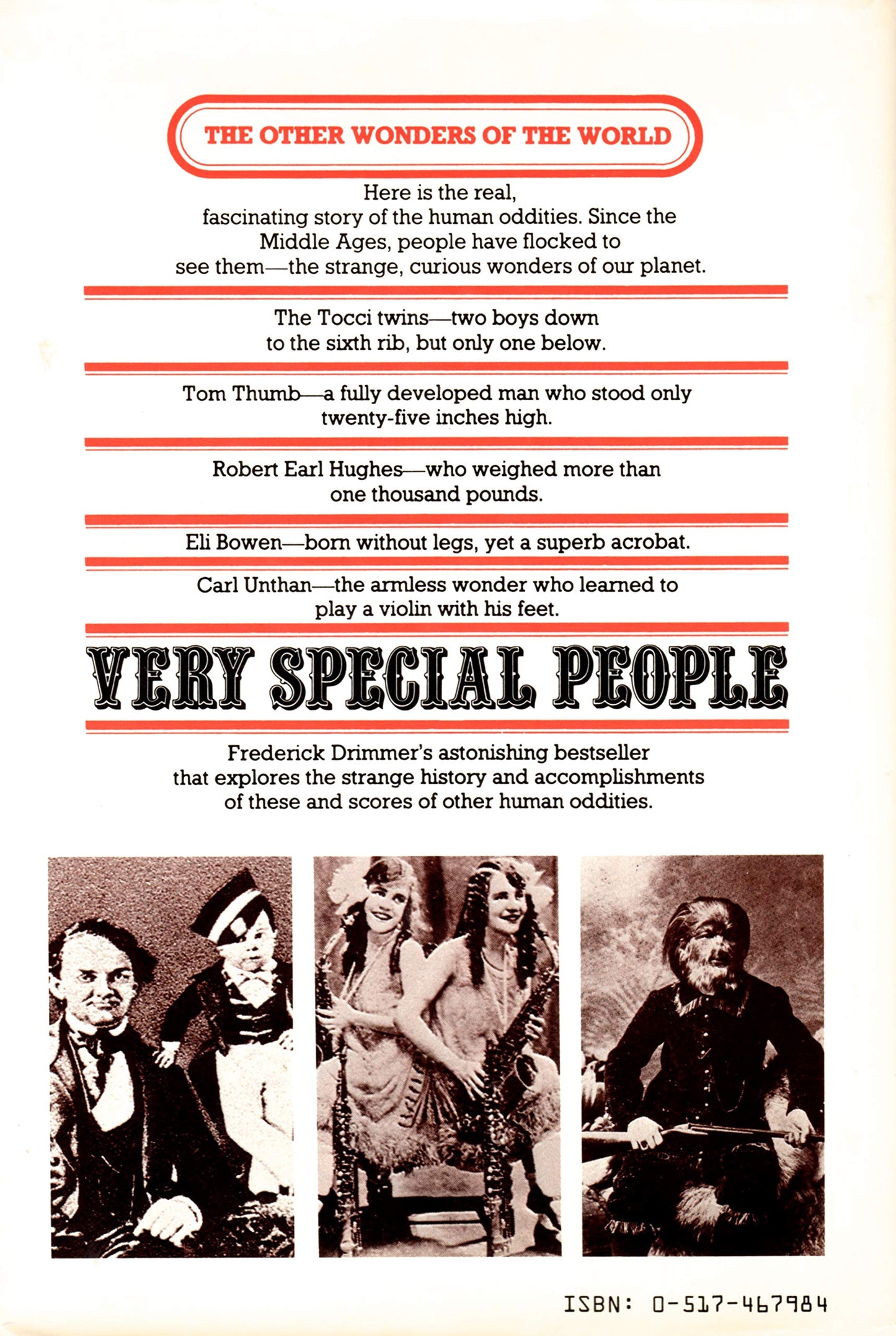 Very Special People by Frederick Drimmer