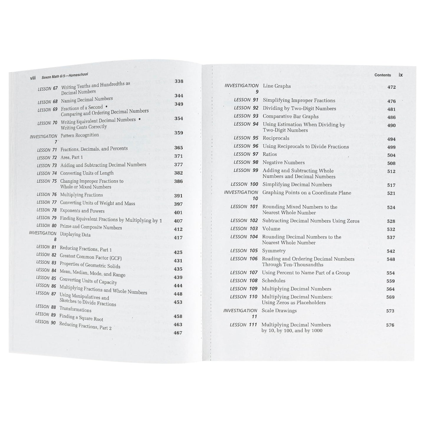 Saxon Math 6/5: Homeschool, 3rd Edition by Stephen Hake