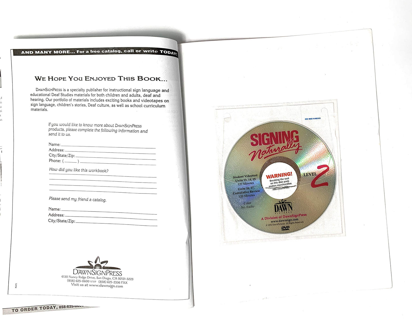 Signing Naturally Level 2 by Mikos, Ken
